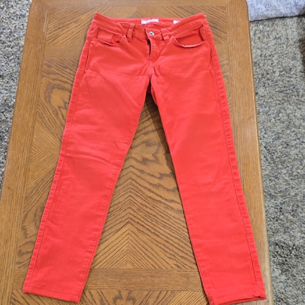 GUESS Brittney Skinny Vibrant Red Jeans
